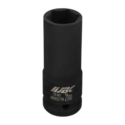 Головка ударная глубокая тонкостенная 21 мм 6-гр 1/2'' JBC JBC-4458521TH