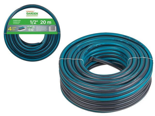 Шланг поливочный 1/2" 20 м, 4 слоя STARTUL GARDEN ST6045-1/2-20