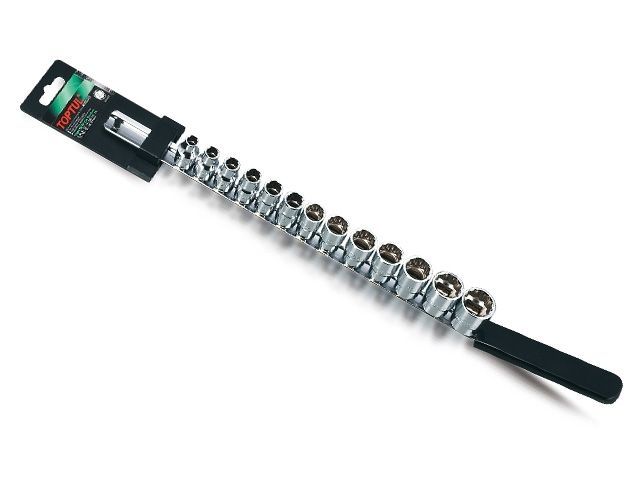 Набор торцевых головок 7-21 мм 13 пр. 3/8'' Toptul GAAQ1312