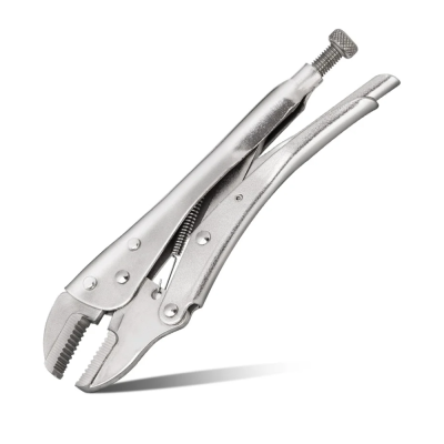 Клещи зажимные 220 мм с фиксатором Deli YS EDL109010