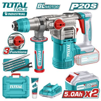 Перфоратор аккумуляторный TOTAL TRHLI202885