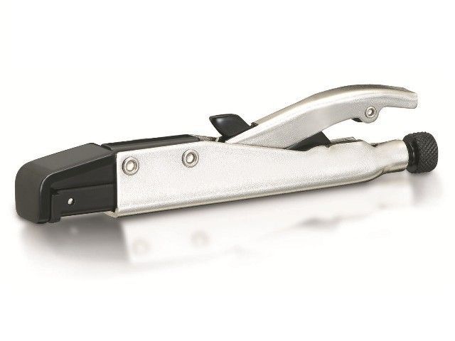 Клещи с фиксатором с прямой отогнутой губкой 195 мм Toptul DMAM1A08