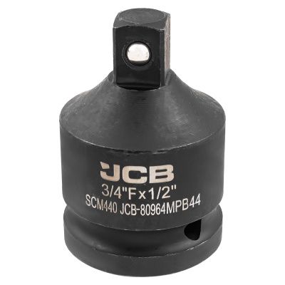 Ударный адаптер для головок 3/4''(F)х1/2''(M), усиленный, сталь SCM440 JCB JCB-80964MPB44