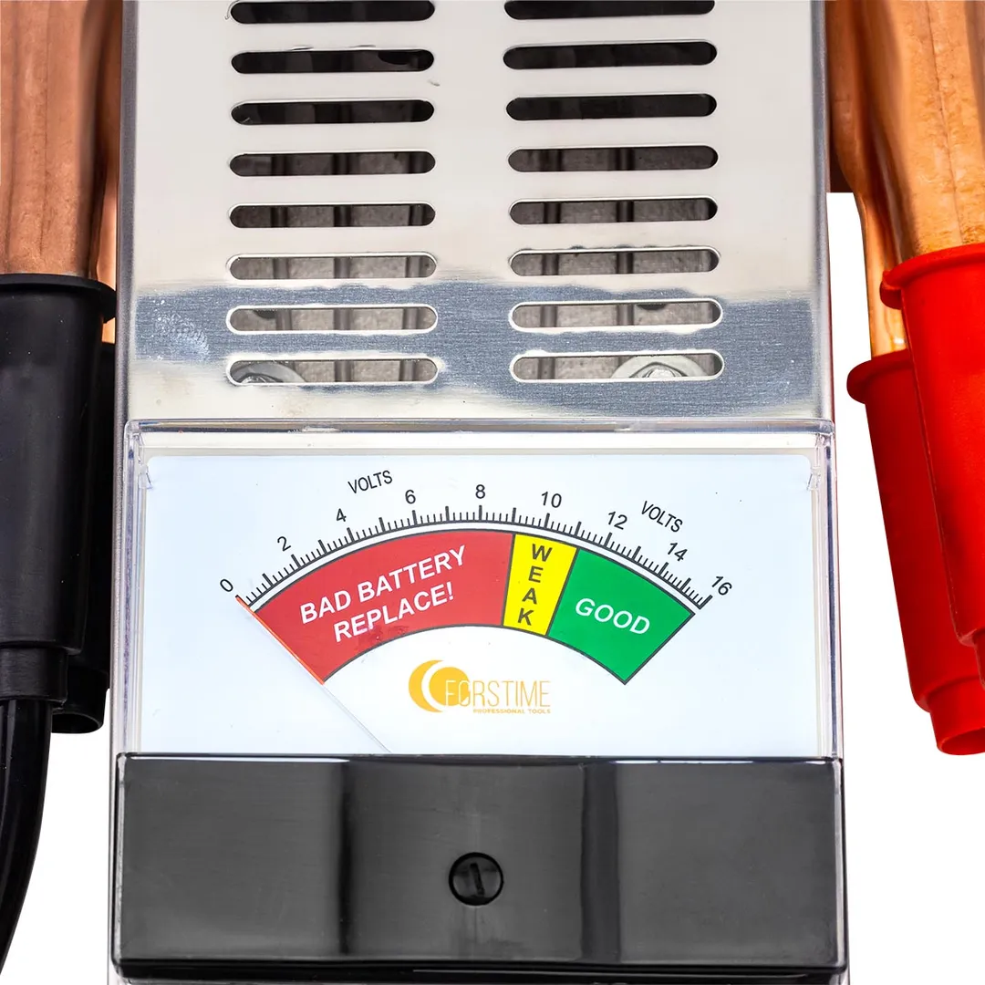 Тестер аккумуляторных батарей аналоговый 12V, 125А FORSTIME FT-8310
