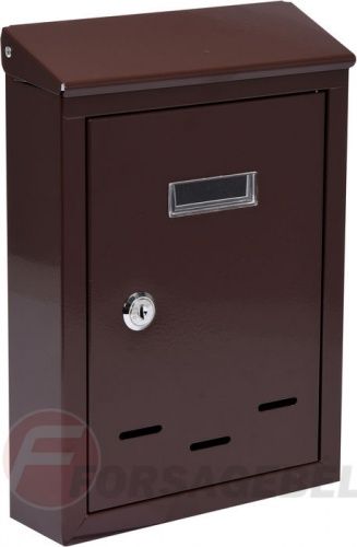 Ящик металлический почтовый 285х200х60 мм. коричневый Vorel 78542