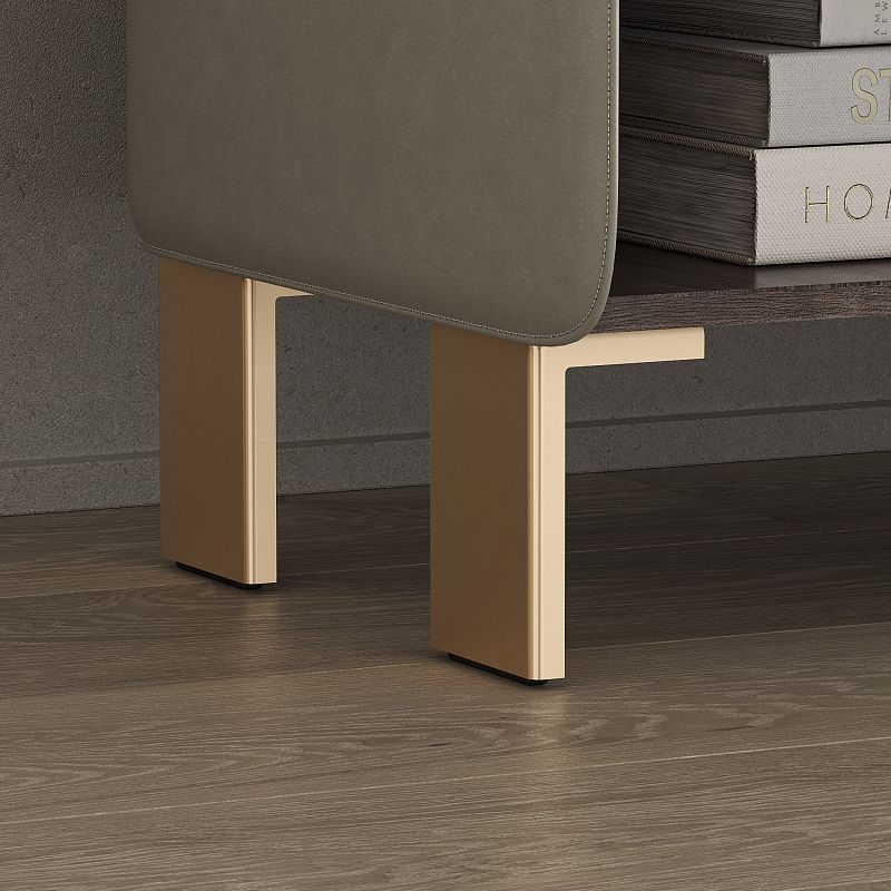 Опора мебельная мет. WALL h120 матовый хром AKS 113007