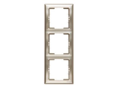 Рамка 3-ая вертикальная титан, DARIA, Mutlusan 2120 800 2383