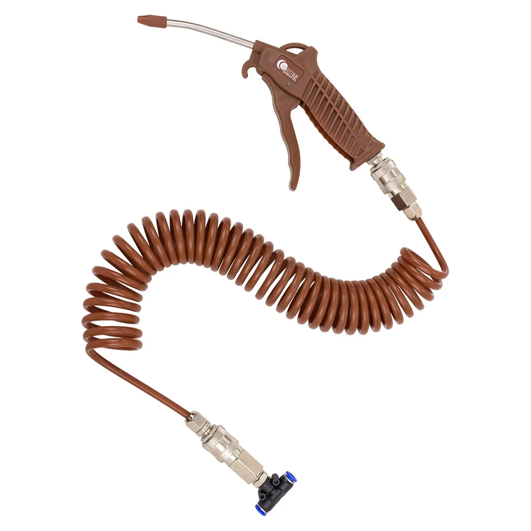 Пистолет обдувочный 100 мм со шлангом и фитингом FORSTIME FT-SG-01