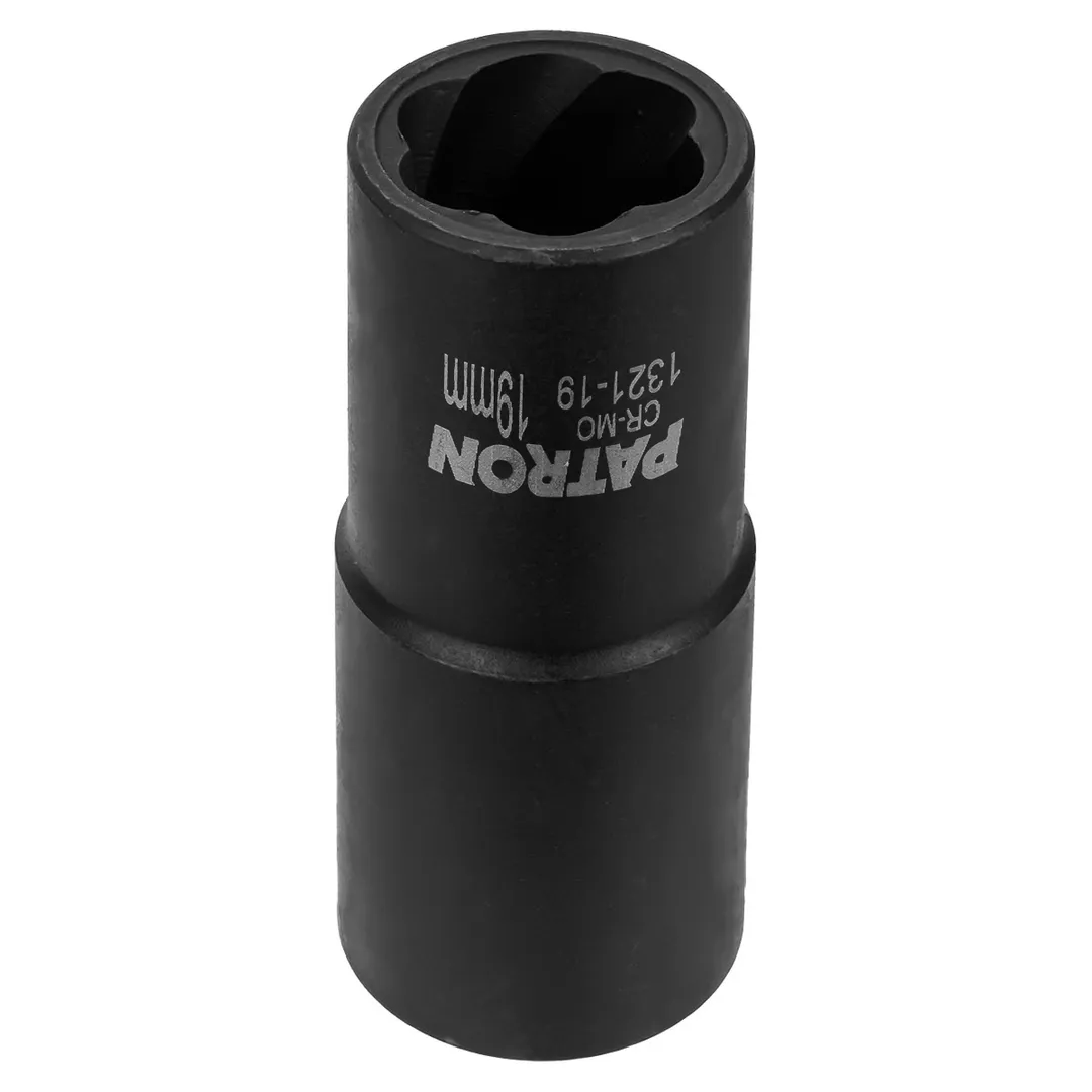 Головка-экстрактор ударная двухсторонняя 1/2'' 19 мм 6/12-гр PATRON P-1321-19