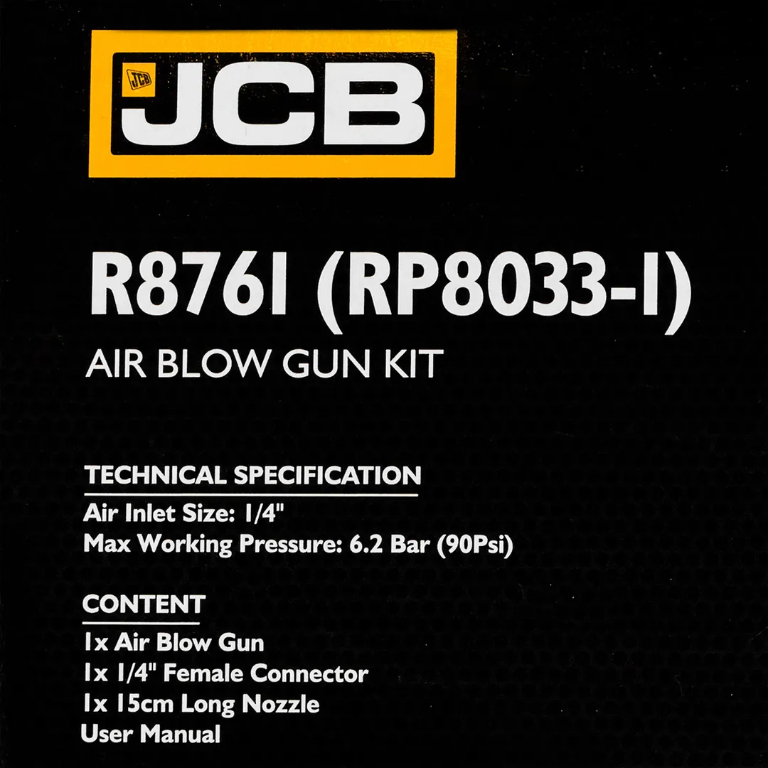 Пистолет обдувочный JCB JCB-R8761 (RP8033-1)