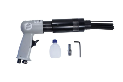 Пневмозубило с насадкой игольчатой 4500 уд/мин, 79 л/мин, штуцер 1/4'' RockForce RF-RP7658