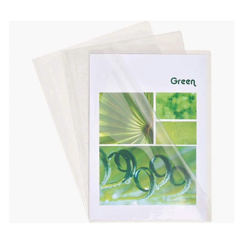 Папка-уголок "Exacompta", А4, 130 мк, ПВХ, прозрачный