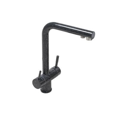 Смеситель для кухни, латунь, SG-015, асфальт, Sim Gran 118174