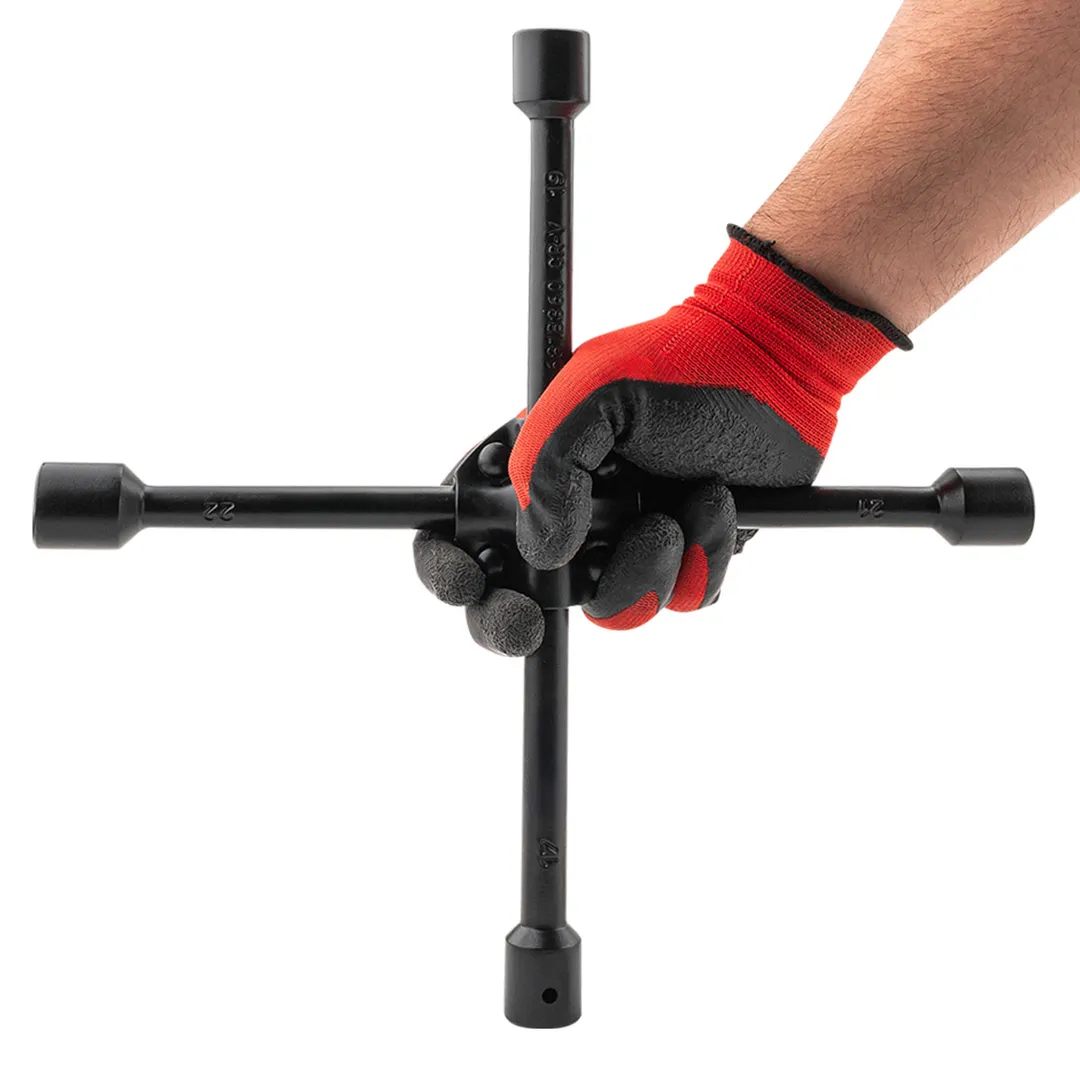 Ключ балонный крестовой 17х19х21х22 мм, 1/2'' FORSTIME FT-681B360