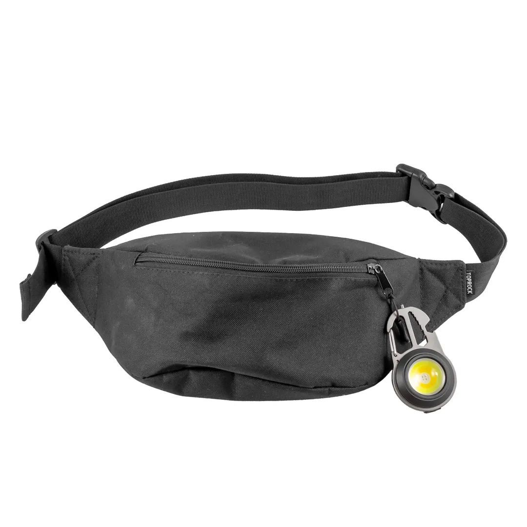 Фонарь портативный многофункциональный, светодиод COB, 7 режимов освещения, 3.7V, 5W, IP64 Forsage F-JBEL9905