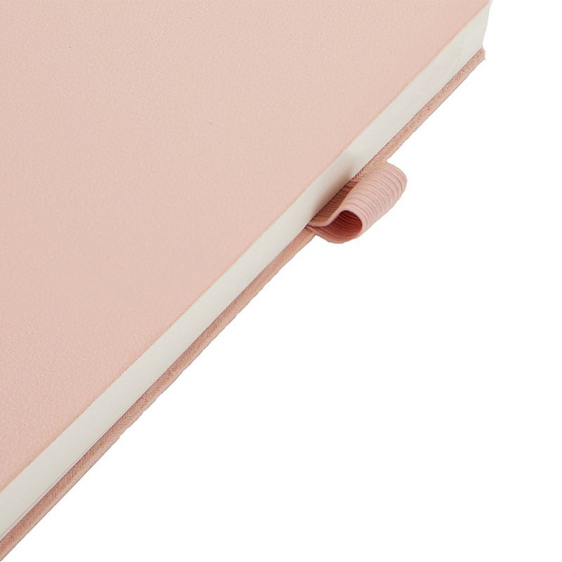 Ежедневник недатированный "Grand", А5, 256 страниц, линейка, кожзам, пудровый розовый