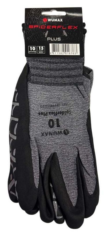 Перчатки защитные от минимальных рисков SpiderFlex Plus, р. 8, WUMAX 1899411018