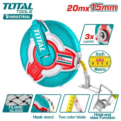 Рулетка 20 м TOTAL TMTF18206