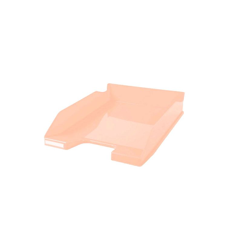 Модуль для бумаги горизонтальный "Aquarel", коралловый