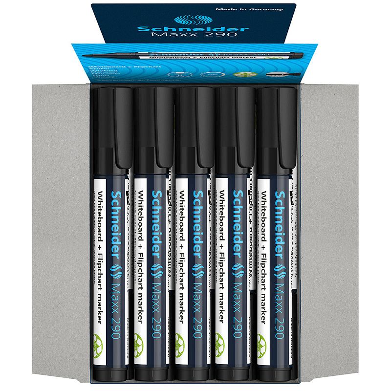Маркер для доски "Schneider Maxx 290", черный