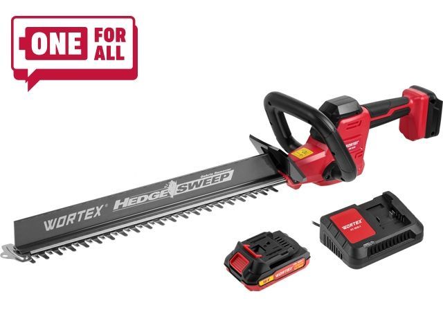 Аккум. кусторез DB 5018 ALL1 XLT SET с акб и зу, 18В, 500 мм, шаг 17 мм WORTEX 1334650