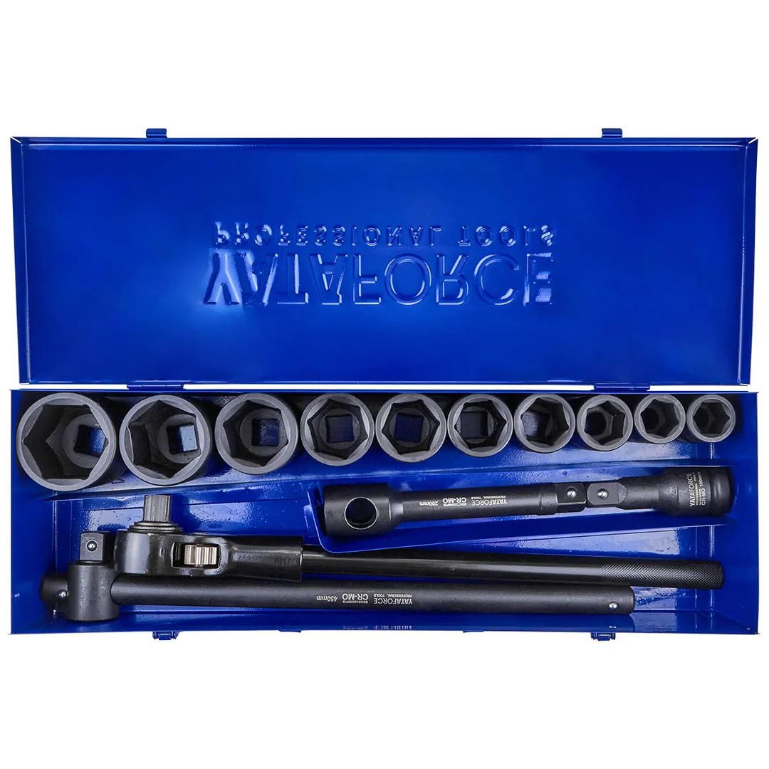 Набор ударных инструментов 15 пр 3/4" 6-гр YATAFORCE YF-6143-5MPB