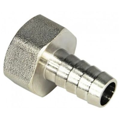 Штуцер пневматический внутренняя резьба 1/4" - "елочка" 8 мм H-D HD-BF1258