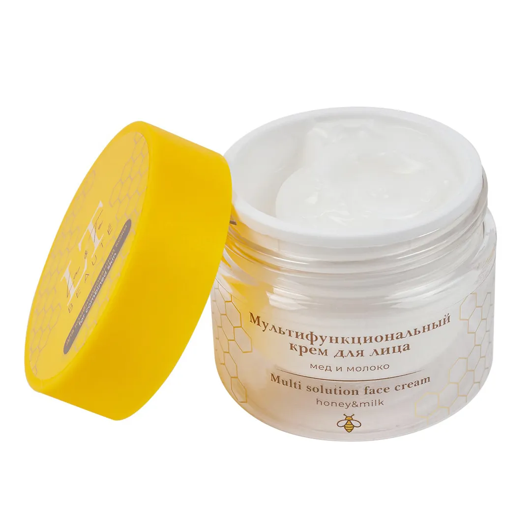 Мультифункциональный крем для лица мед и молоко для комбинированной кожи La and Te beaute LT-1220