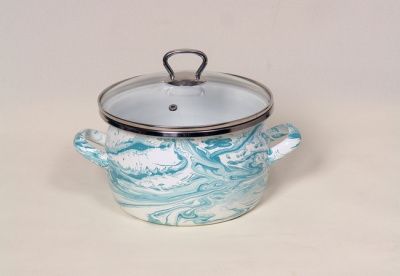 Кастрюля 5,0л (сфера) "Шейк Бл-Брз" Сантэкс 1-2450111(Бл)(23)