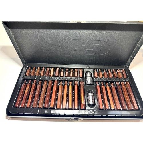 Набор бит TORX, HEX, SPLINE 40 пр. S2 58-62 HRS H-D HD-0400