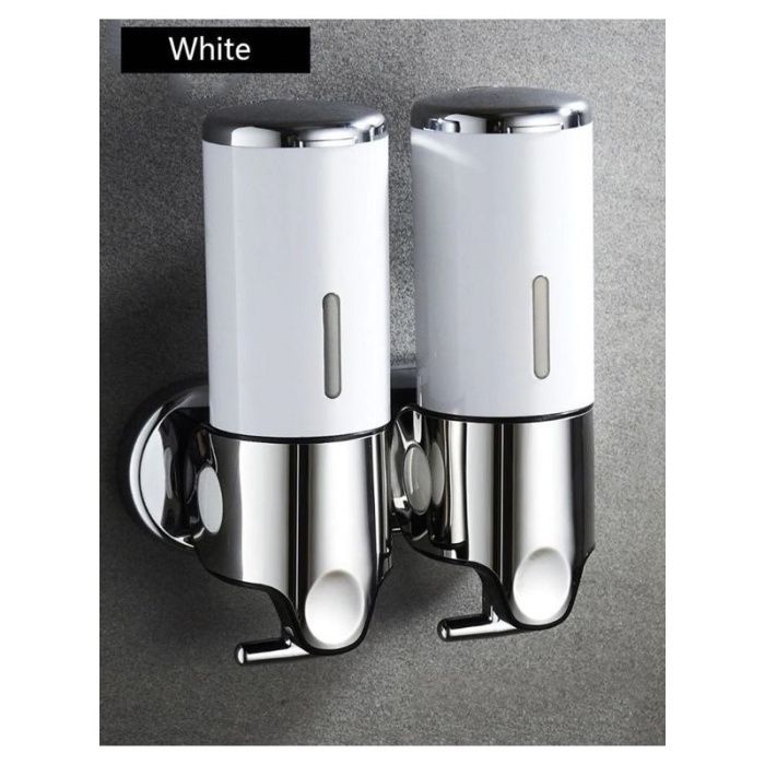 Дозатор жидкого мыла, пластик/нержавеющая сталь, белый/сатин GERHANS K50402W