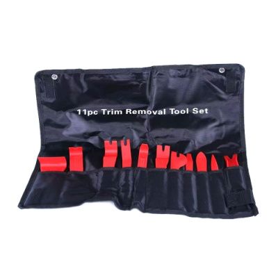 Съемник крепежа обивки пластмассовый (NYLON), набор 11 предметов H-D HD-0844