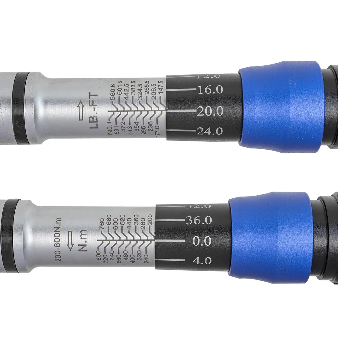 Ключ динамометрический щелчкового типа с быстрой фиксацией "Premium" 200-800Нм, 3/4", в пластиковом кейсе Forsage F-64761240 Premium