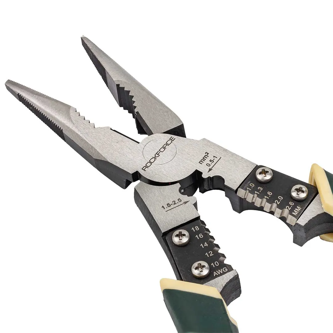 Длинногубцы для снятия изоляции 230 мм RockForce RF-610M230