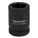 Ударная торцевая головка 27 мм. 6-гр. 3/4'' ForceKraft FK-46527